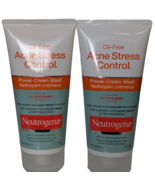 Neutrogena Oil-Free Acne Stress Control Power-Cream Wash 6 Oz / 177 ml 2... - $15.00