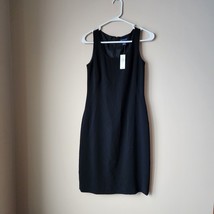 Ann Taylor Little Black Dress Sheath Sleveless Womens Size 2 New With Tags LBD - £14.93 GBP