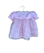 Vintage BT Kids 12M Dress Butterflies Bow Pink Easter Party Formal Special - €11,17 EUR