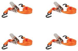 Keeper 1 in. W X 10 ft. L Orange Tie Down w/Ratchet 300 lb 4 pk 05508-V - $46.13 CAD