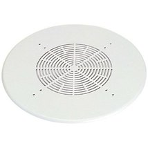 2 pack FJ8w plastic speaker grill 12 1/2-inch round ceiling-white polymer baffle - £29.75 GBP