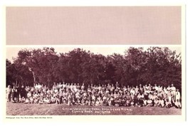 University Park Employees Picnic Dallas Texas Scene Postcard - $13.86