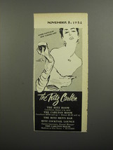1952 The Ritz Carlton Hotel Advertisement - Where particular New Yorkers Meet - £14.53 GBP