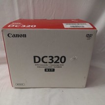 Canon DC320 Mini DVD Camcorder Kit With Bag and Extra Battery Electronics Camera - $108.90