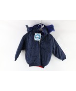 NOS Vintage 90s Streetwear Childrens Size XL Striped Reversible Hooded J... - $943.23 MXN