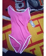 BMJL Womans Hot Pink W/White Trim Swimsuit 1-Piece Sz XS 9036ARE - €12,96 EUR