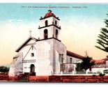 Mission San Buena Ventura California CA UNP DB Postcard U19 - £2.75 GBP
