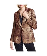 MSRP $139 Bar III Womens Evening Special Occasion One-Button Blazer Wine... - $33.49