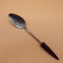 Vintage Androck Spoon Stainless Steel Serving Cooking Bakelite Bullet Handle MCM - £18.05 GBP