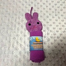 NWT Bathtime Fun Purple Bunny Rabbit Microfiber Micro Fiber Hand Towel - £4.56 GBP