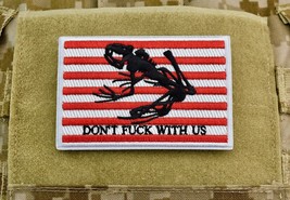 Premium Embroidered DON&#39;T F**K WITH US Morale Patch NSW SEAL DEVGRU Hook... - £7.44 GBP