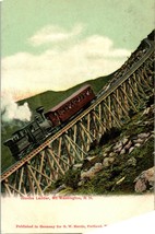 Vtg Postcard Pre-1910 Undivided - Jacob&#39;s Ladder Mt. Washington New Hampshire - £4.06 GBP