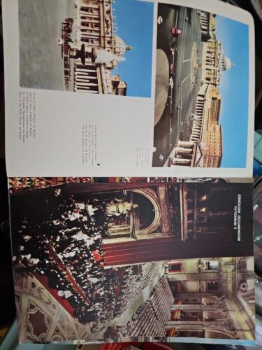 Citta' Del Vaticano Art And Architecture Book Fold Out Vintage Item image 4