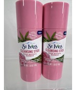 (2) St. Ives Cleansing Stick Pink Rose Water &amp;  Bamboo Hydrate  1.59 oz - €5,42 EUR