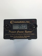 Criminalistics Inc. FOR K-9 VEHICLES Premier Canine System™ Temperature ... - $666.48 MXN
