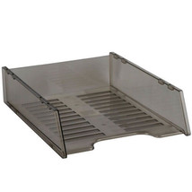 Italplast Multifit Desk Tray (A4) - Smoke - £25.50 GBP