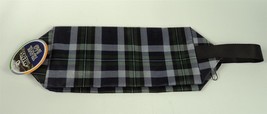 RD Men&#39;s Travel Zippered Toiletry Bag Plaid Accessories - 9x4x3 - New! - £1.99 GBP