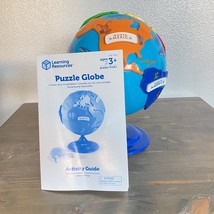 Learning Resources Puzzle Globe 3D Geography Puzzle Fine Motor Skills Ga... - £15.14 GBP