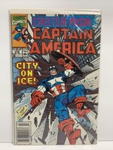 Captain America #372 NEWSSTAND - 1990 Marvel Comics - £2.36 GBP