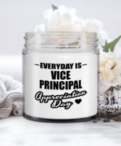 Funny Vice-Principal Candle - Everyday Is Appreciation Day - 9 oz Candle Gifts  - £15.94 GBP