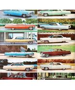 1963 Cadillac Car Models Advertisement Automobilia Luxury Automotive DWJJ10 - $548.16 MXN