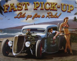 Fast Pick Up Metal Sign - £15.94 GBP