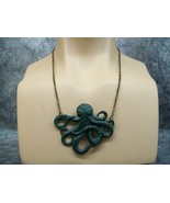 Metal Octopus Costume Necklace Kraken Squid Pirate Cthulhu Ursula Sea Mo... - $331.06 MXN