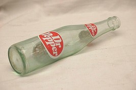 Dr. Pepper Little Rock Ark Soda Pop Bottle Glass Green Hue 10 oz. - £15.63 GBP