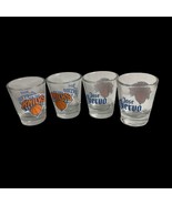 Set of 4 Jose Cuervo New York Knicks 2oz Shot Glasses - £11.04 GBP