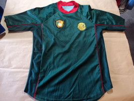 Fantasy retro soccer green jersey Camerun  size S - $25.74