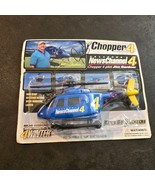 PILOT JIM GARDNER Signed NEWS CHOPPER 4 KFOR-TV OKLAHOMA CITY TOY HELICO... - £73.90 GBP