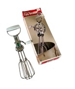 Norpro Egg Beater Classic Hand Crank Style Stainless Steel Mixer NOS New... - €25,67 EUR