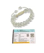 Quartz Double Layered Semi Precious, Stone BraceletCrystal Stone 8mm Bea... - €92,35 EUR