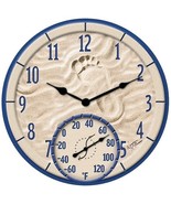 Taylor Precision Products 91501T 14&quot; Poly Resin Clock with Thermometer (... - $109.98