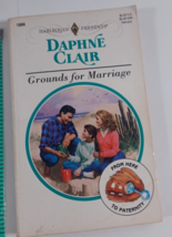 grounds for marriage by daphne clair harlequin novel fiction paperback good - £4.77 GBP