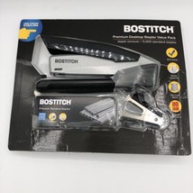 Bostich Premium Desktop Stapler 28-Sheet Capacity, 5000 Staples Black/Silver NOB - $18.81
