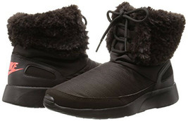 New Nike Women&#39;s Kaishi Winter High Sneaker Boots Brown Size 6.5 - $74.24