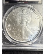 2025 SILVER EAGLE PCGS MS 70 SAIGNES BY TONY DORSETT - €127,29 EUR