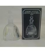 GOEBEL ANNUAL CRYSTAL GLASS BELL 1979 - $14.78 CAD