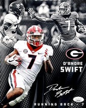 D’ANDRE SWIFT Autograph Hand SIGNED 8x10 GEORGIA BULLDOGS PHOTO JSA CERT... - $64.99