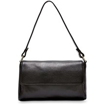New Model Women Shoulder Bag Black White Handbag 100% Genuine Leather Female Cro - £78.49 GBP