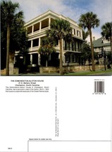 One(1) Charleston Edmondston-Alston House Battery Street Greek VTG Postcard - £7.44 GBP