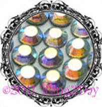 1440 of 3MM - AB CLEAR - Rhinestones Iron on Hot Fix 10 gross - 10ss ss10 Loose  - $5.99