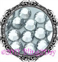 1440 of 3MM - CLEAR - Rhinestones Iron on Hot Fix 10 gross - 10ss ss10 Loose - $5.99