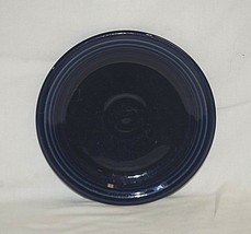 Vintage Genuine Older Fiesta Homer Laughlin 7-1/8&quot; Cobalt Blue Cake Salad Plate - £15.78 GBP