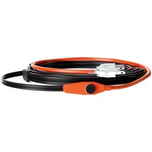 Pipe Heating Cable 6FT 7W/FT Heat Tape for Pipes with Built-in Thermostat - $30.77