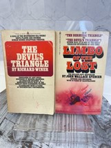2 Vintage Bermuda UFO pbs The Devil&#39;s Triangle Winer &amp; Limbo Of The Lost Spencer - £11.66 GBP
