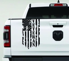 AnyStickerYouWant Veteran Vietnam Retired Distressed American USA US Fla... - €12,94 EUR