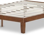 Zinus Wen Wood Platform Bed Frame, Full Size, Solid Wood Foundation, Woo... - $184.95