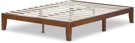 Zinus Wen Wood Platform Bed Frame, Full Size, Solid Wood Foundation, Woo... - £145.48 GBP